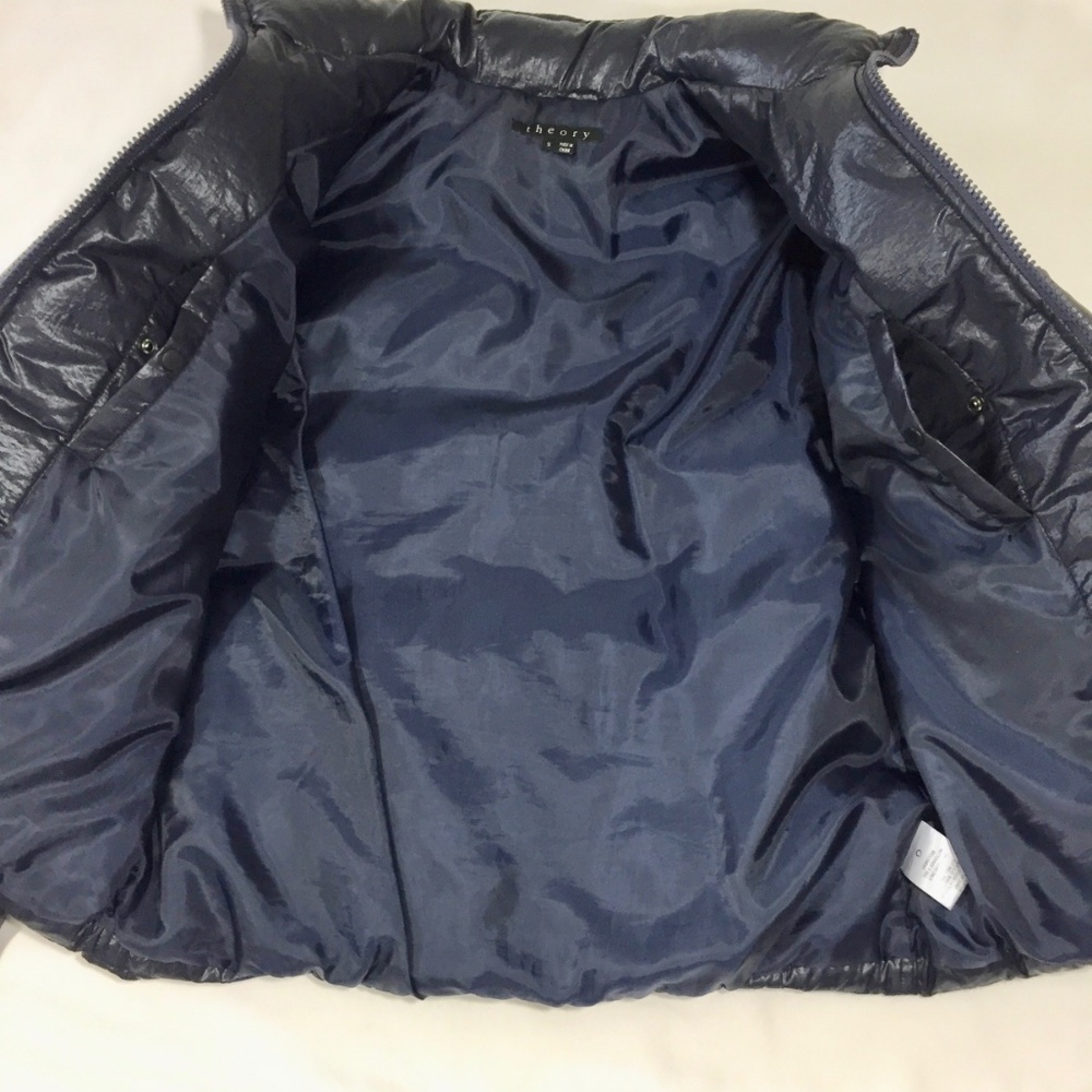NEW Theory mens Quilted Down bomber jacket - Picture 5 of 7